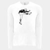 6411 - Next Level Unisex Sueded Long-Sleeve Crew Thumbnail