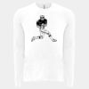 6411 - Next Level Unisex Sueded Long-Sleeve Crew Thumbnail