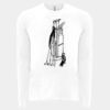6411 - Next Level Unisex Sueded Long-Sleeve Crew Thumbnail