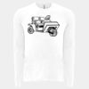 6411 - Next Level Unisex Sueded Long-Sleeve Crew Thumbnail