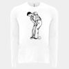 6411 - Next Level Unisex Sueded Long-Sleeve Crew Thumbnail