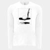6411 - Next Level Unisex Sueded Long-Sleeve Crew Thumbnail