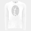 6411 - Next Level Unisex Sueded Long-Sleeve Crew Thumbnail
