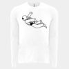 6411 - Next Level Unisex Sueded Long-Sleeve Crew Thumbnail