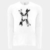 6411 - Next Level Unisex Sueded Long-Sleeve Crew Thumbnail