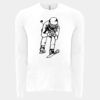 6411 - Next Level Unisex Sueded Long-Sleeve Crew Thumbnail