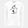 6411 - Next Level Unisex Sueded Long-Sleeve Crew Thumbnail
