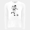 6411 - Next Level Unisex Sueded Long-Sleeve Crew Thumbnail