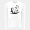 6411 - Next Level Unisex Sueded Long-Sleeve Crew Thumbnail