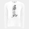 6411 - Next Level Unisex Sueded Long-Sleeve Crew Thumbnail