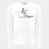 6411 - Next Level Unisex Sueded Long-Sleeve Crew Thumbnail