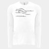 6411 - Next Level Unisex Sueded Long-Sleeve Crew Thumbnail