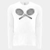 6411 - Next Level Unisex Sueded Long-Sleeve Crew Thumbnail