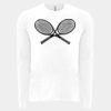 6411 - Next Level Unisex Sueded Long-Sleeve Crew Thumbnail