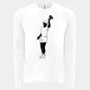 6411 - Next Level Unisex Sueded Long-Sleeve Crew Thumbnail