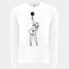 6411 - Next Level Unisex Sueded Long-Sleeve Crew Thumbnail