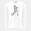 6411 - Next Level Unisex Sueded Long-Sleeve Crew Thumbnail