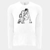 6411 - Next Level Unisex Sueded Long-Sleeve Crew Thumbnail