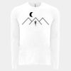 6411 - Next Level Unisex Sueded Long-Sleeve Crew Thumbnail