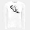 6411 - Next Level Unisex Sueded Long-Sleeve Crew Thumbnail