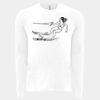 6411 - Next Level Unisex Sueded Long-Sleeve Crew Thumbnail