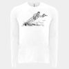 6411 - Next Level Unisex Sueded Long-Sleeve Crew Thumbnail