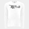 6411 - Next Level Unisex Sueded Long-Sleeve Crew Thumbnail