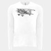 6411 - Next Level Unisex Sueded Long-Sleeve Crew Thumbnail