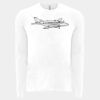 6411 - Next Level Unisex Sueded Long-Sleeve Crew Thumbnail