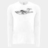 6411 - Next Level Unisex Sueded Long-Sleeve Crew Thumbnail