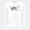 6411 - Next Level Unisex Sueded Long-Sleeve Crew Thumbnail