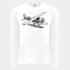 6411 - Next Level Unisex Sueded Long-Sleeve Crew Thumbnail