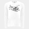 6411 - Next Level Unisex Sueded Long-Sleeve Crew Thumbnail