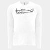 6411 - Next Level Unisex Sueded Long-Sleeve Crew Thumbnail