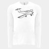 6411 - Next Level Unisex Sueded Long-Sleeve Crew Thumbnail