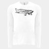6411 - Next Level Unisex Sueded Long-Sleeve Crew Thumbnail
