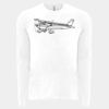 6411 - Next Level Unisex Sueded Long-Sleeve Crew Thumbnail