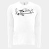 6411 - Next Level Unisex Sueded Long-Sleeve Crew Thumbnail