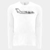 6411 - Next Level Unisex Sueded Long-Sleeve Crew Thumbnail