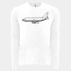6411 - Next Level Unisex Sueded Long-Sleeve Crew Thumbnail