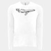 6411 - Next Level Unisex Sueded Long-Sleeve Crew Thumbnail