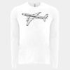 6411 - Next Level Unisex Sueded Long-Sleeve Crew Thumbnail