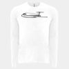 6411 - Next Level Unisex Sueded Long-Sleeve Crew Thumbnail