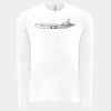 6411 - Next Level Unisex Sueded Long-Sleeve Crew Thumbnail