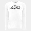 6411 - Next Level Unisex Sueded Long-Sleeve Crew Thumbnail