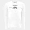 6411 - Next Level Unisex Sueded Long-Sleeve Crew Thumbnail