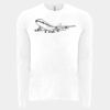 6411 - Next Level Unisex Sueded Long-Sleeve Crew Thumbnail