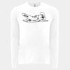 6411 - Next Level Unisex Sueded Long-Sleeve Crew Thumbnail