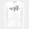 6411 - Next Level Unisex Sueded Long-Sleeve Crew Thumbnail