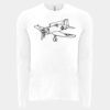 6411 - Next Level Unisex Sueded Long-Sleeve Crew Thumbnail